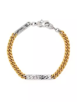 Цепочный браслет в двух тонах Capsule Eleven, золотой