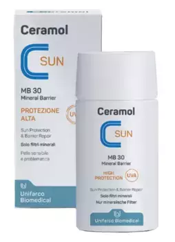 Ceramol SUn MB 30 Крем солнцезащитный с минеральным барьером 50 мл