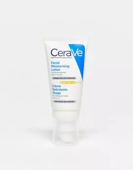 CeraVe AM Увлажняющий лосьон для лица SPF30 с керамидами для нормальной и сухой кожи 52 мл