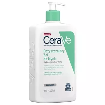 Cerave, очищающий гель для умывания, 1000мл La Roche-Posay