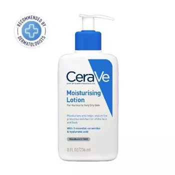Cerave Увлажняющий лосьон 236 мл. для нормальной и очень сухой кожи, White