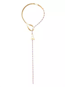 Церемониальное ожерелье Patrizia Pepe Fly Color, золотой