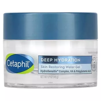 Cetaphil Deep Hydration Skin Восстанавливающий водный гель, 1,7 унции (48 г)