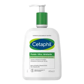Cetaphil Fluid Ультраувлажняющий крем для лица и тела 470 мл для сухой кожи