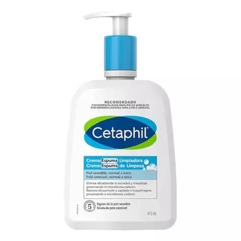 Cetaphil Пенка очищающая крем 473мл