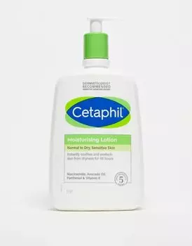 Cetaphil – Увлажняющий лосьон для лица и тела для нормальной и сухой, чувствительной кожи, 1 л