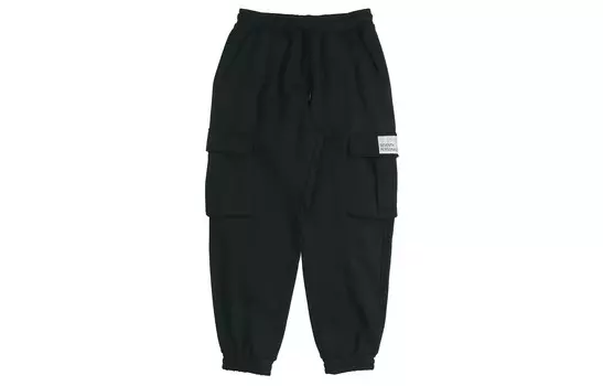 CF Knit спортивные штаны мужские новые стандартные черные Lining, черный