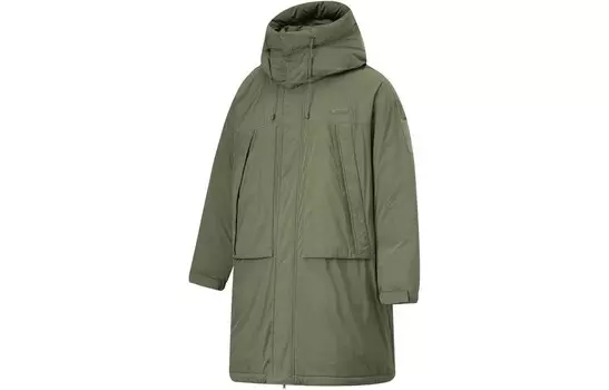 CF пуховик унисекс оливково-зеленый Lining, оливково-зеленый