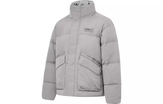 CF Пуховик унисекс серый Lining