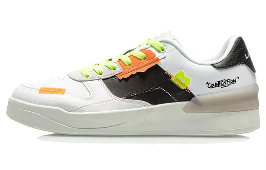 CF Скейтбординг Кроссовки Мужские Низкие Белые/Черные Lining