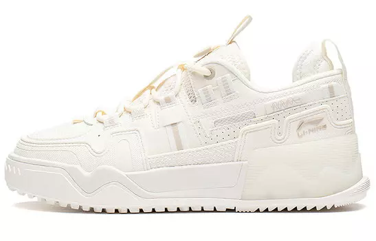 CF Скейтбординг Кроссовки женские низкие с белым оттенком Lining