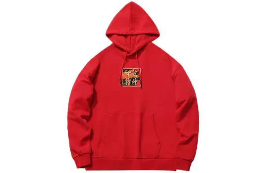 CF Толстовка унисекс красная Lining, красный