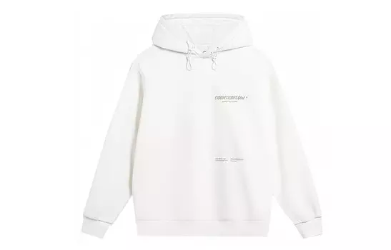 CF Толстовка унисекс молочно-белая Lining, слоновая кость