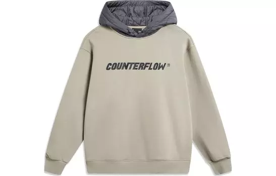 CF Толстовка унисекс зеленая Lining, зеленый