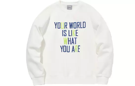 CF Толстовка женская молочно-белая Lining