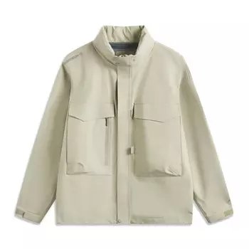 CF Traceable Wanlongjia Series Ветровка Куртка унисекс Обсидиан Серый Lining
