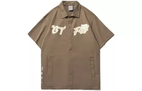 CF Tracing Shirt Men Desert Brown Lining, коричневый