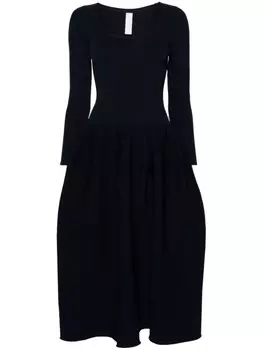 CFCL платье Pottery с длинными рукавами и блестками, синий