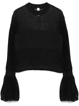 CFCL топ с блестками, черный