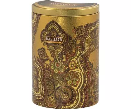 Чай BASILUR черный цейлонский из тщательно отобранных листьев пекое 100 г