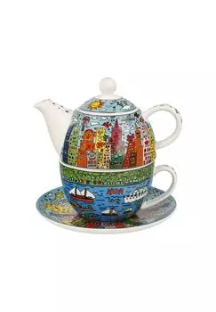 Чай для одного Джеймс Рицци День моего Нью-Йорка Goebel, bunt