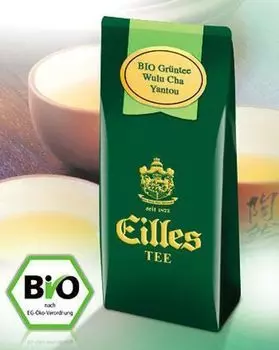 Чай EILLES TEA рассыпной ОРГАНИЧЕСКИЙ ЗЕЛЕНЫЙ ЧАЙ WULU CHA YANTOU №143, 250г
