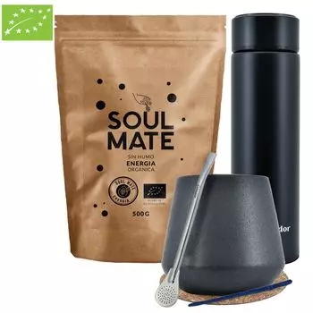 Чай Mate Soul Mate Energia 500г набор термосов 7.0 Marka Niezdefiniowana