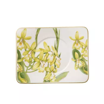 Чайное блюдце Amazonia 17х14 см Villeroy & Boch, разноцветный/золотой
