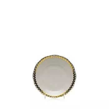 Чайное блюдце Херенд Золотой Лавр Herend
