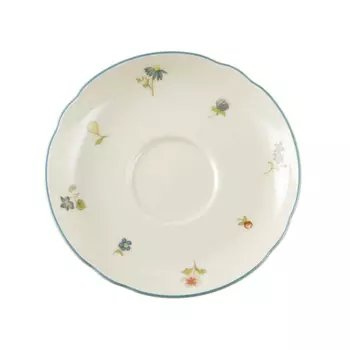 Чайное блюдце Marie-Luise с россыпью цветов 13 см Seltmann Weiden, красочный