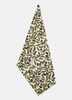 Чайное полотенце из чистого хлопка Croff, зеленый