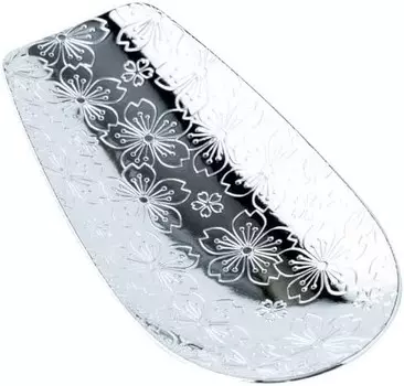 Чайные ложки Chakin Sakura из нержавеющей стали, Ш4 Д7,9 см, серебро CASUAL PRODUCT, Silver