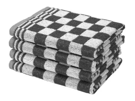 Чайные полотенца набор Zollner, антрацитовый