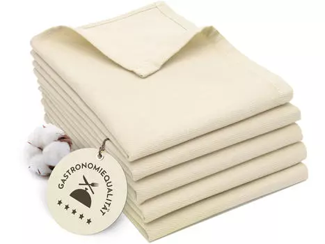 Чайные полотенца набор Zollner, бежевый