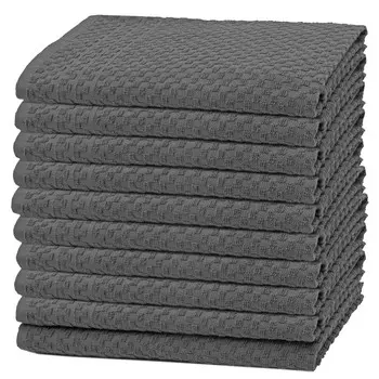 Чайные полотенца Zollner, 45x60 см, серо-коричневый