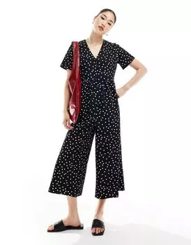 Чайный комбинезон с короткими рукавами ASOS DESIGN