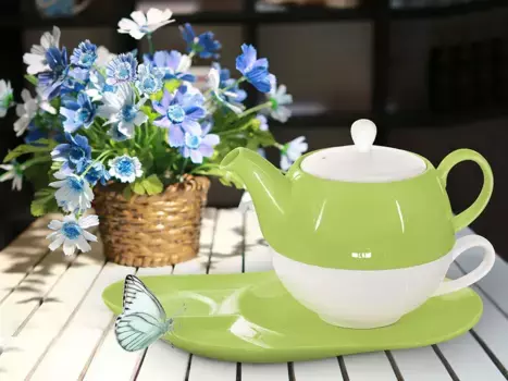 Чайный сервиз Tea & home e.U., зеленый