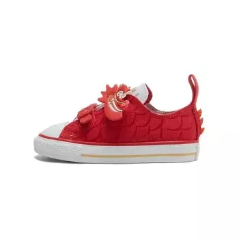 Чак Тейлор All Star Easy-On TD «Год Дракона», кроссовки Converse, красный/белый