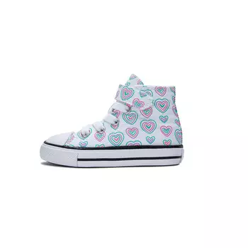 Чак Тейлор All Star EasyOn High TD «Hearts» Converse, белый