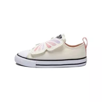 Чак Тейлор All Star EasyOn Low TD «Бабочки», кроссовки Converse, кремовый