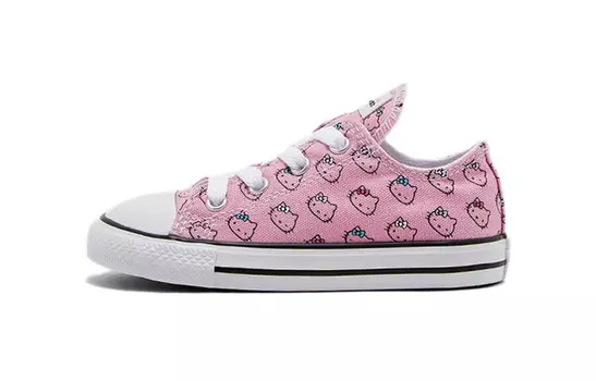 Чак Тейлор All Star Ox Хелло Китти Пинк PS, кроссовки Converse