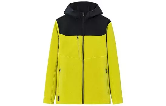 Champion All Weather Series Куртка мужская пляжная желтая/базовая черная Anta, желтый/черный
