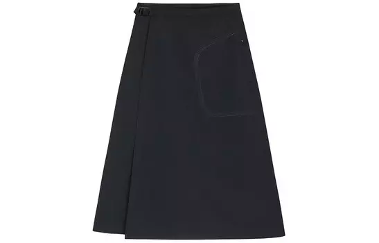 Champion All Weather Series Повседневная длинная юбка женская черная Anta