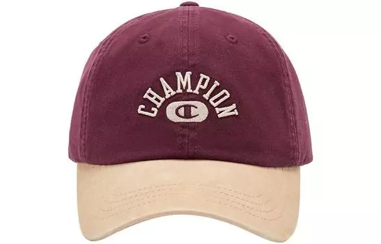 Champion Бейсболка хлопковая унисекс красная