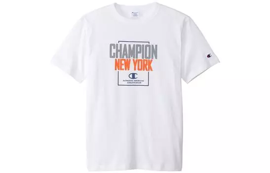 Champion Чемпион Мужская футболка, Белый