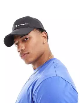 Champion - Черная кепка с небольшим логотипом