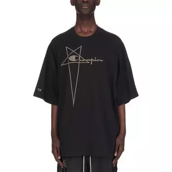 Champion Co-brand трикотаж мужской черный Rick Owens, черный