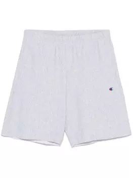 Champion флисовые шорты Reverse Weave, серый