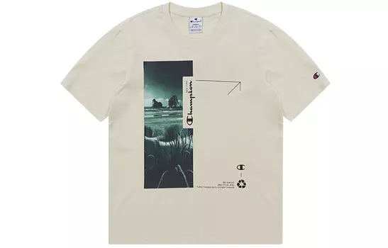 Champion Футболка «Чемпион» унисекс, Бежевый