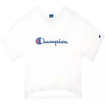 Champion Футболка японская версия женская белая